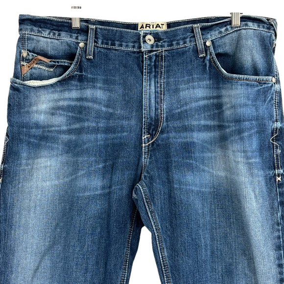 ARIAT M4  Cole relaxed bootcut denim jeans 40x32 western Bayshore workwear - Picture 4 of 12